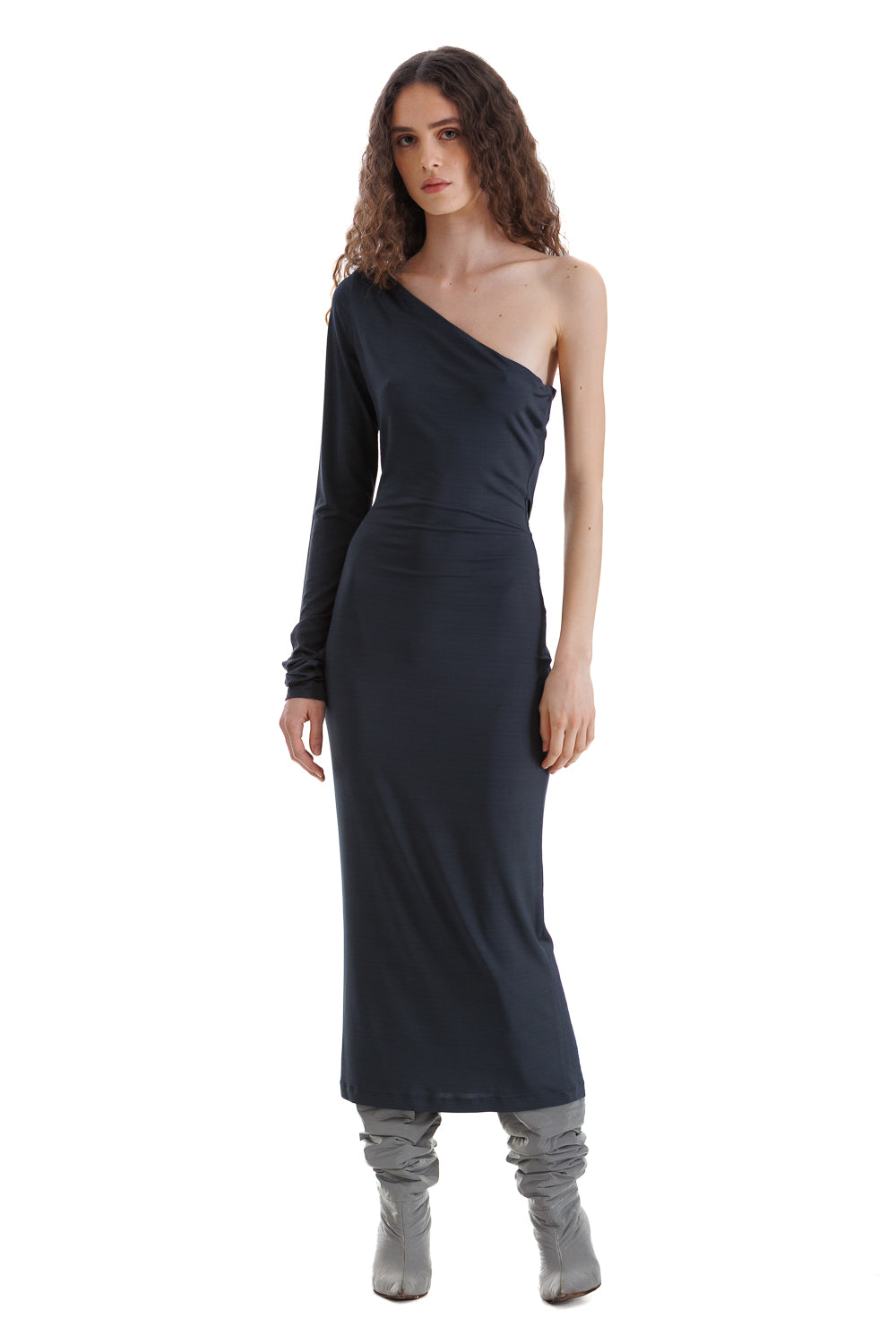 "Venus" One Shoulder Long Dress