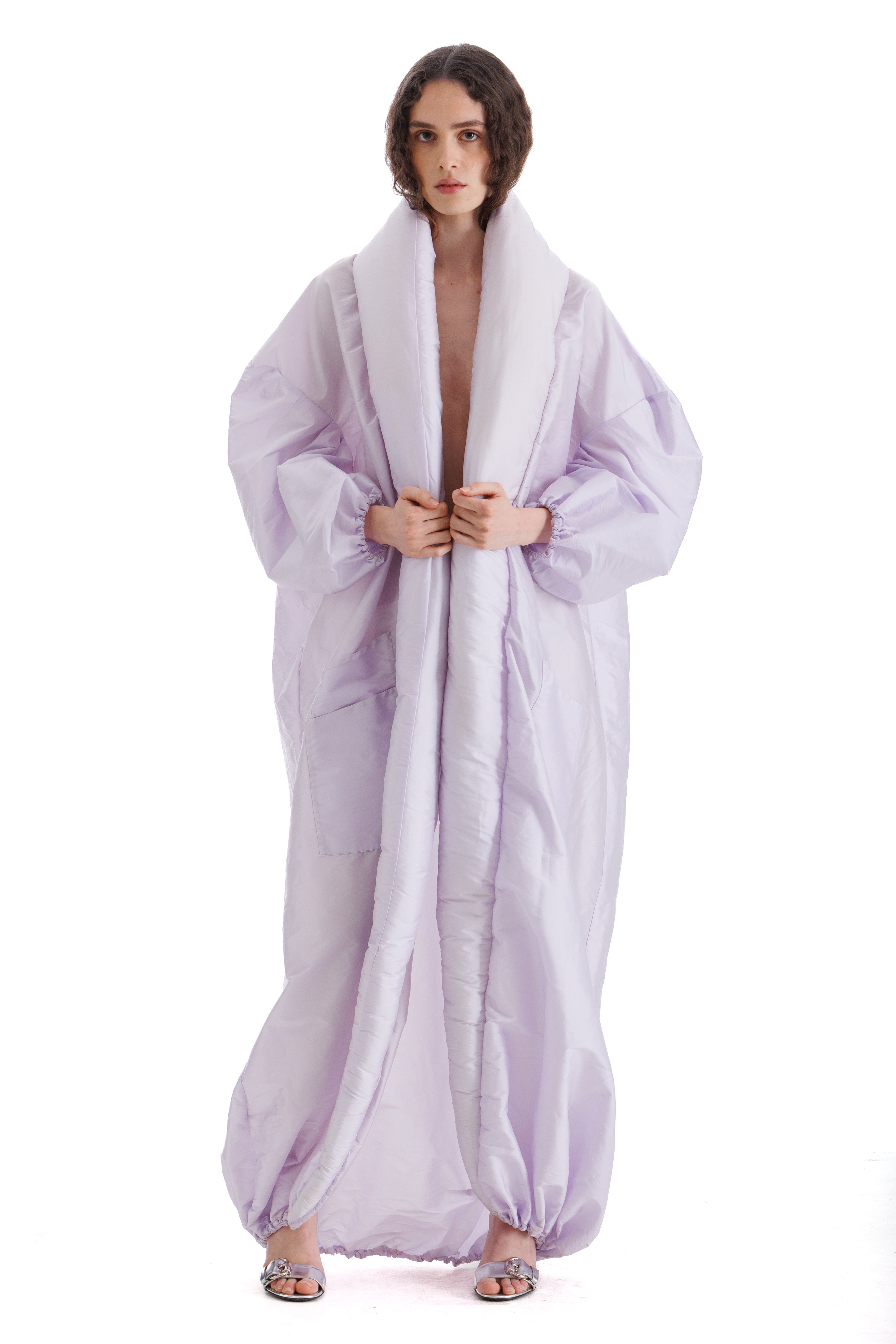 Structured Kimono "Laura" lilac