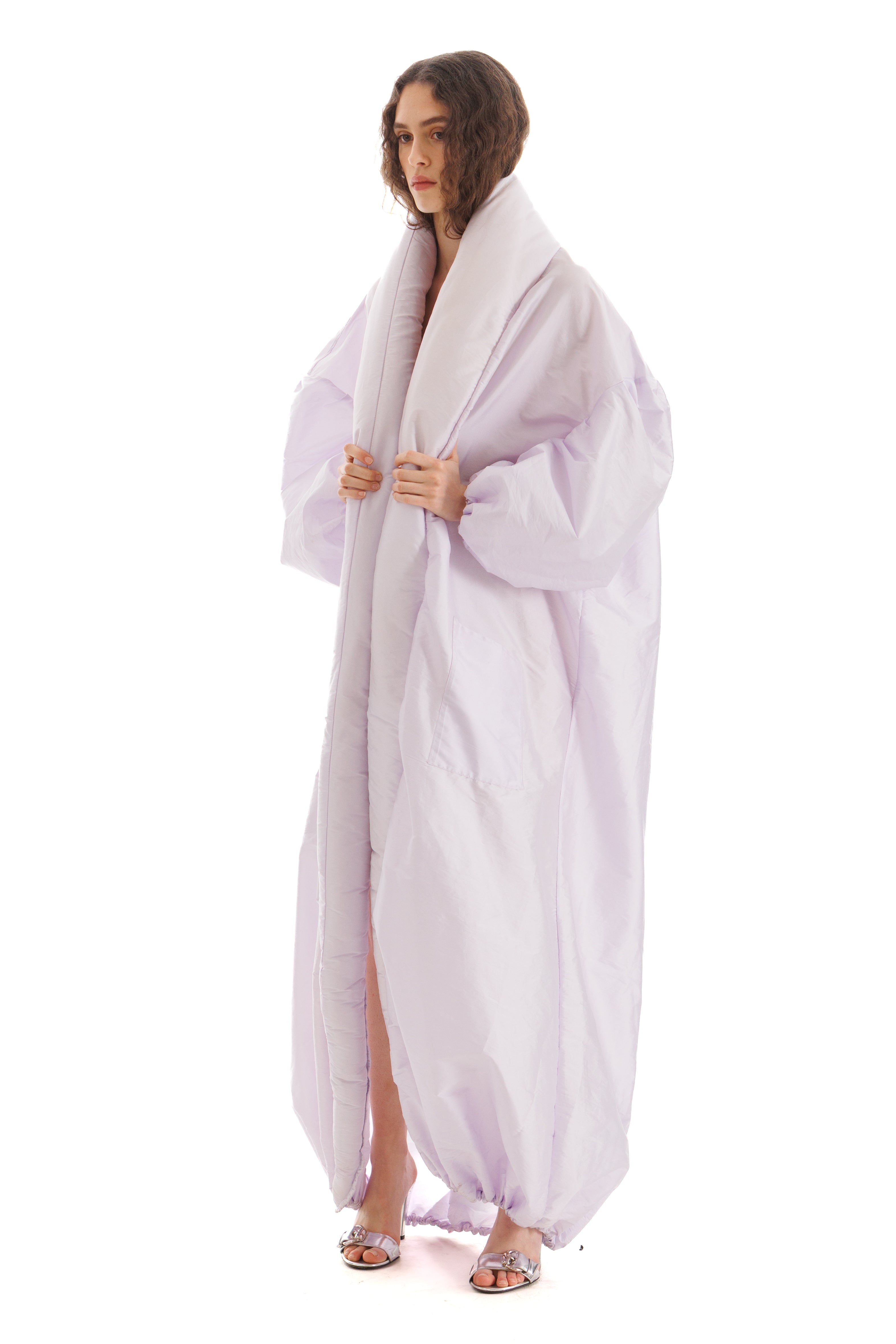 Structured Kimono "Laura" lilac