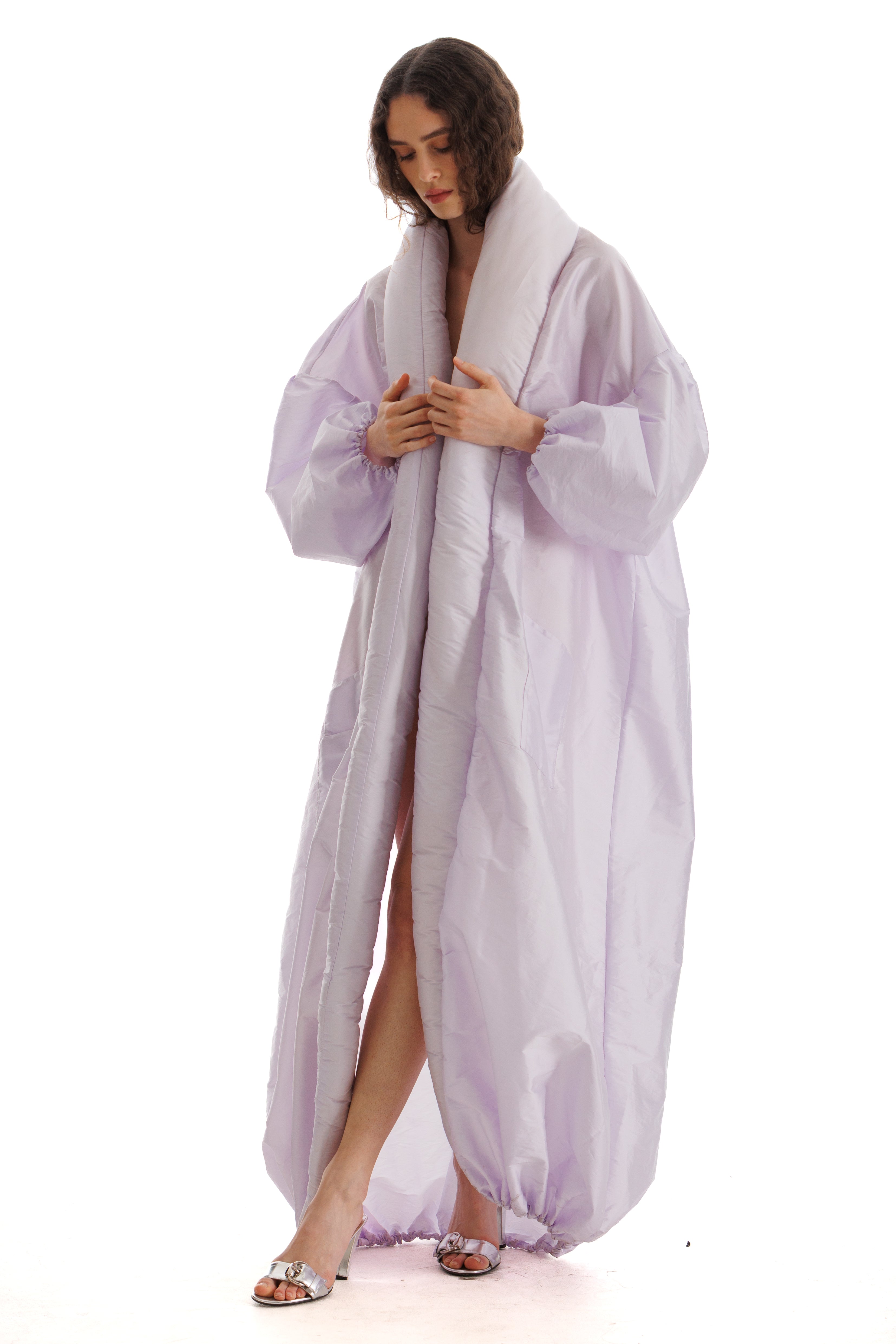 Structured Kimono "Laura" lilac