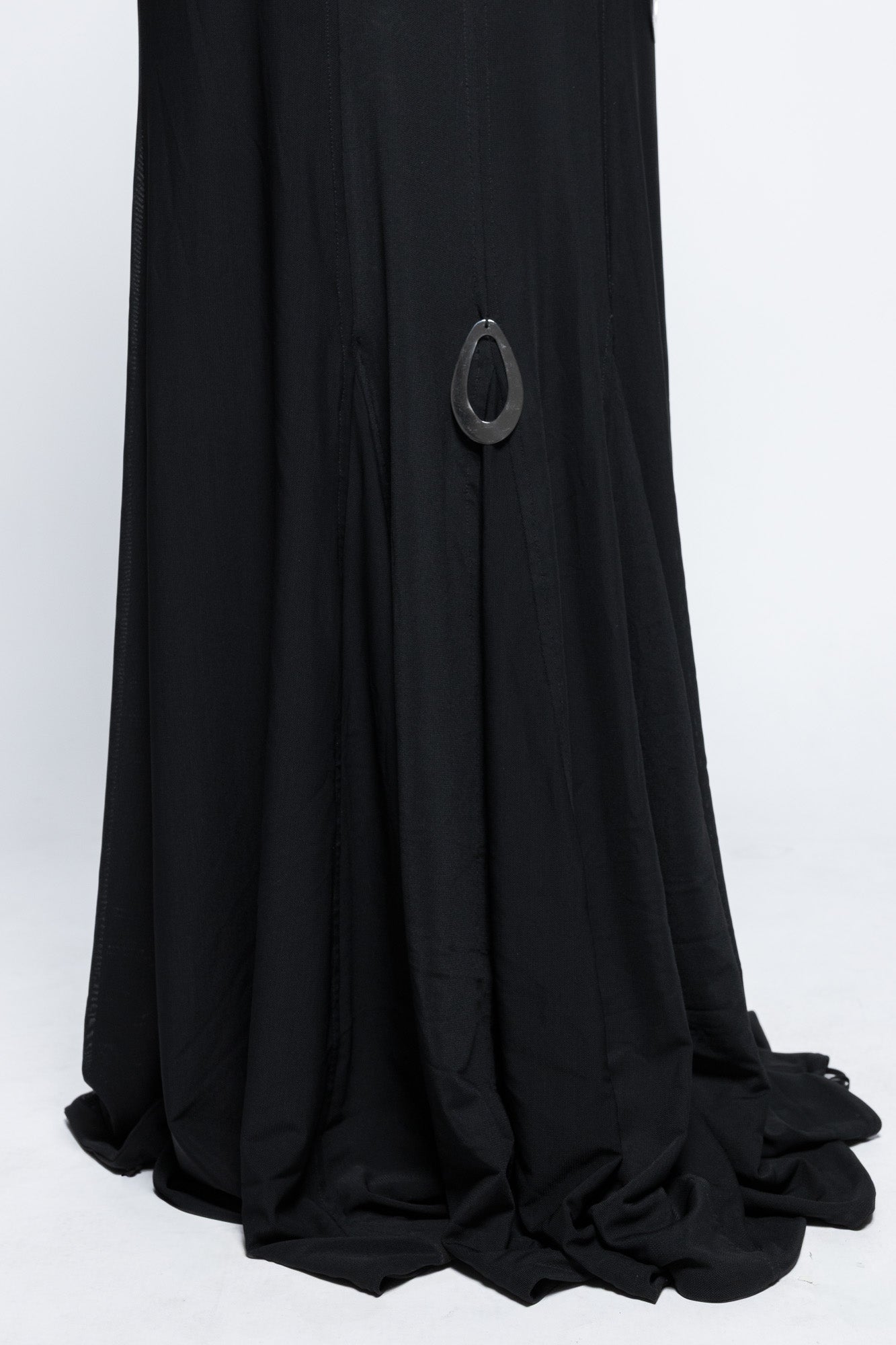 Completo nero "Loumia" – Top e gonna