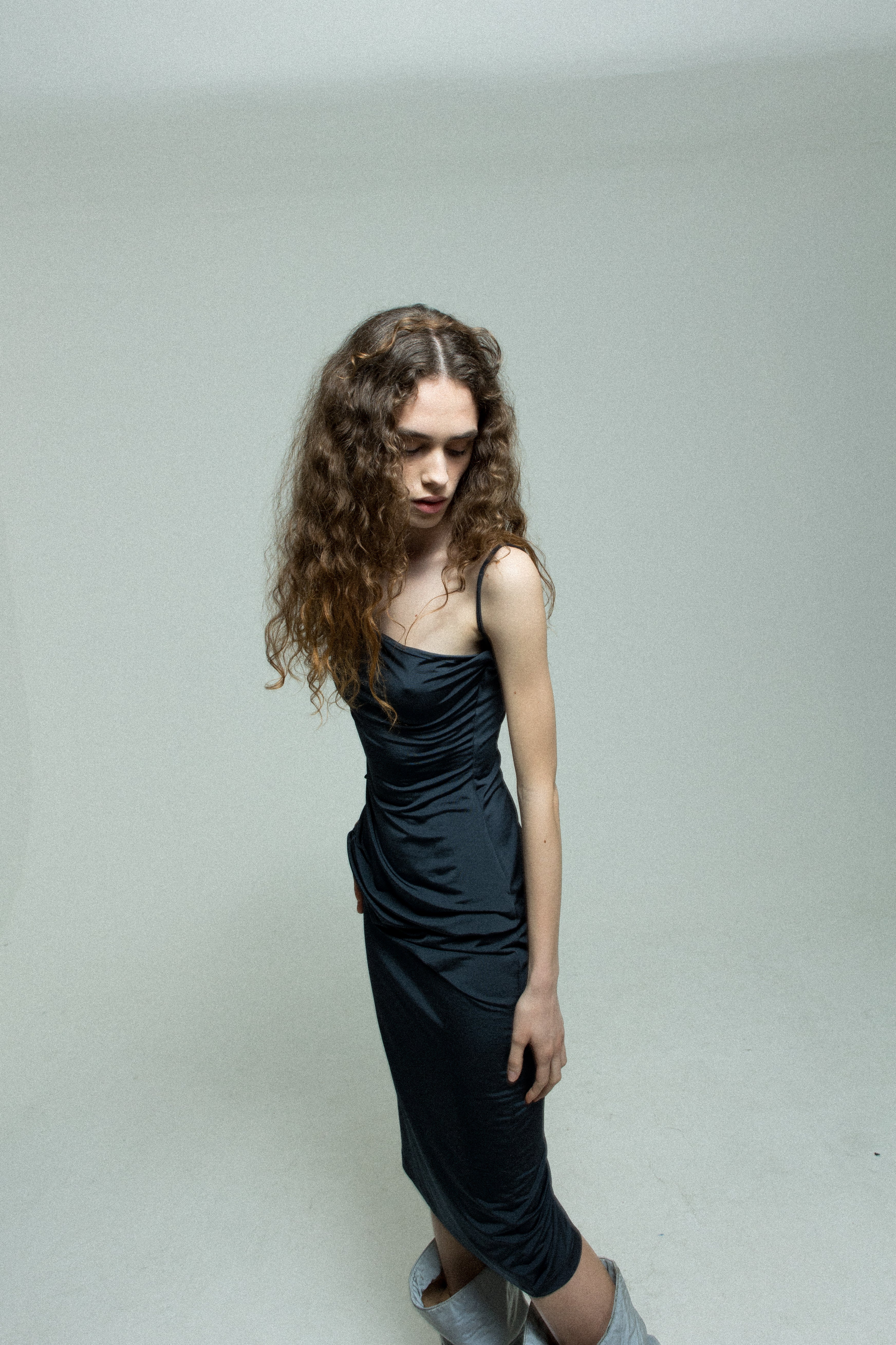 "Venus" One Shoulder Long Dress