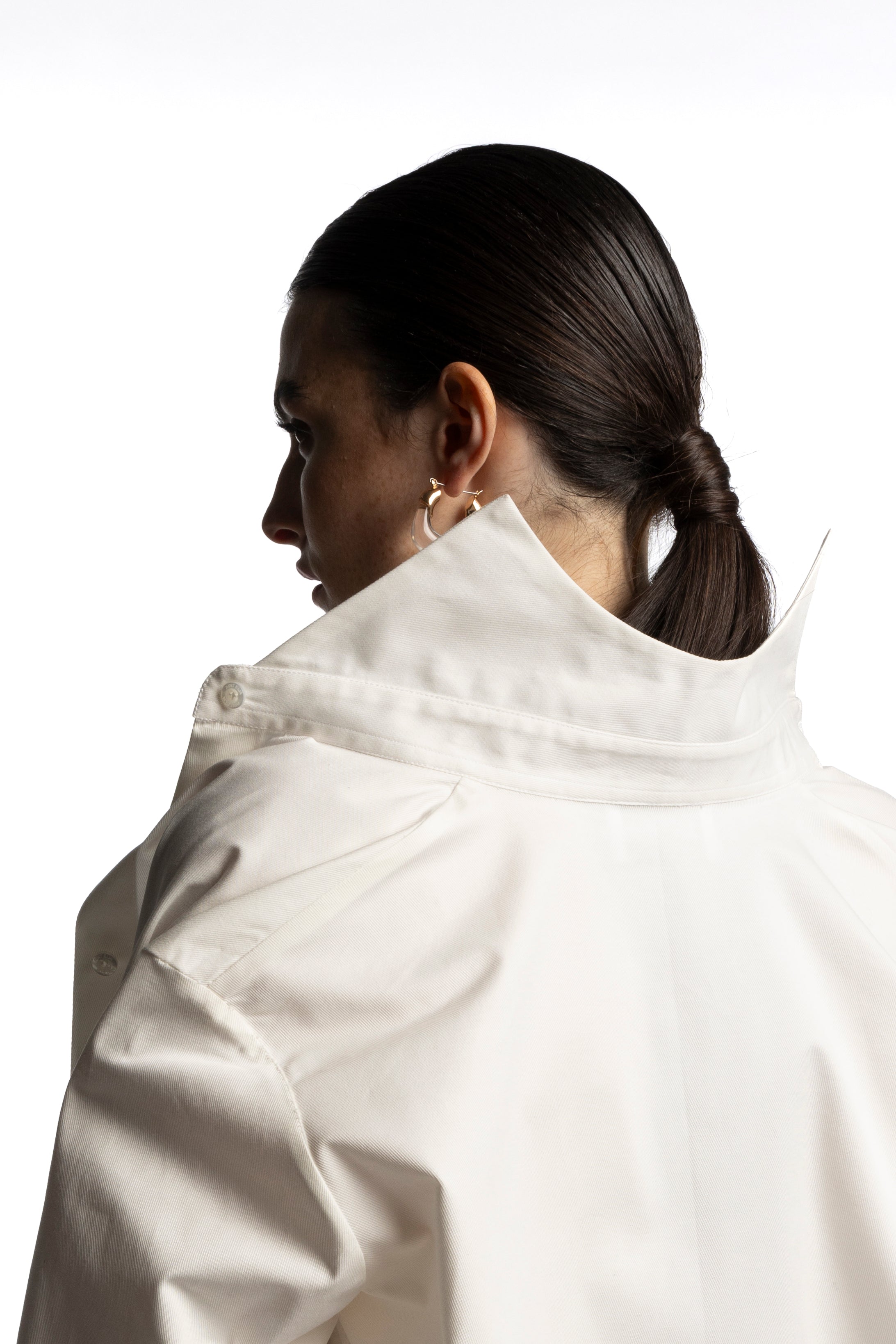 camicia ophelia cotone bianco aint eija