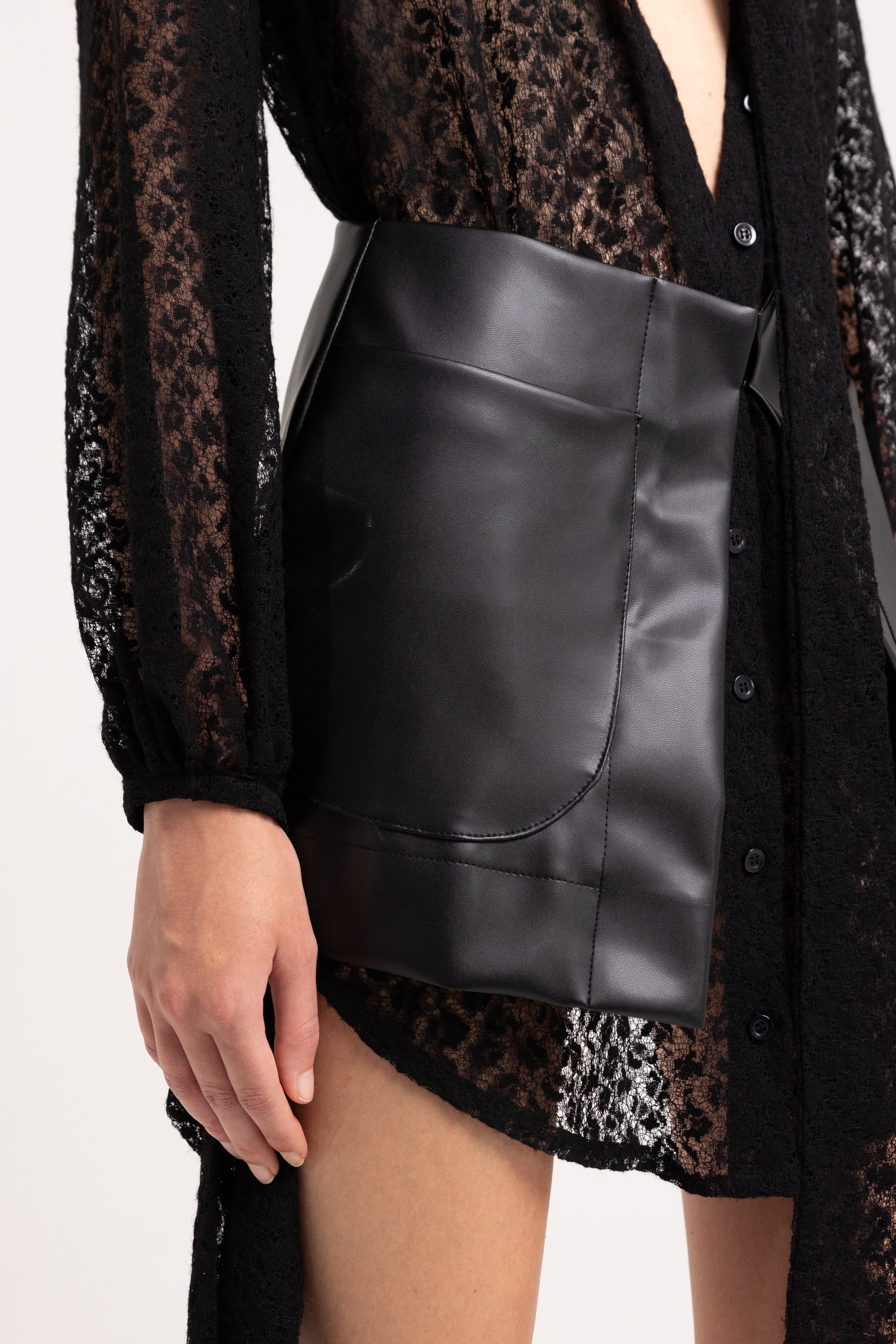 Mini skirt "Kate" black