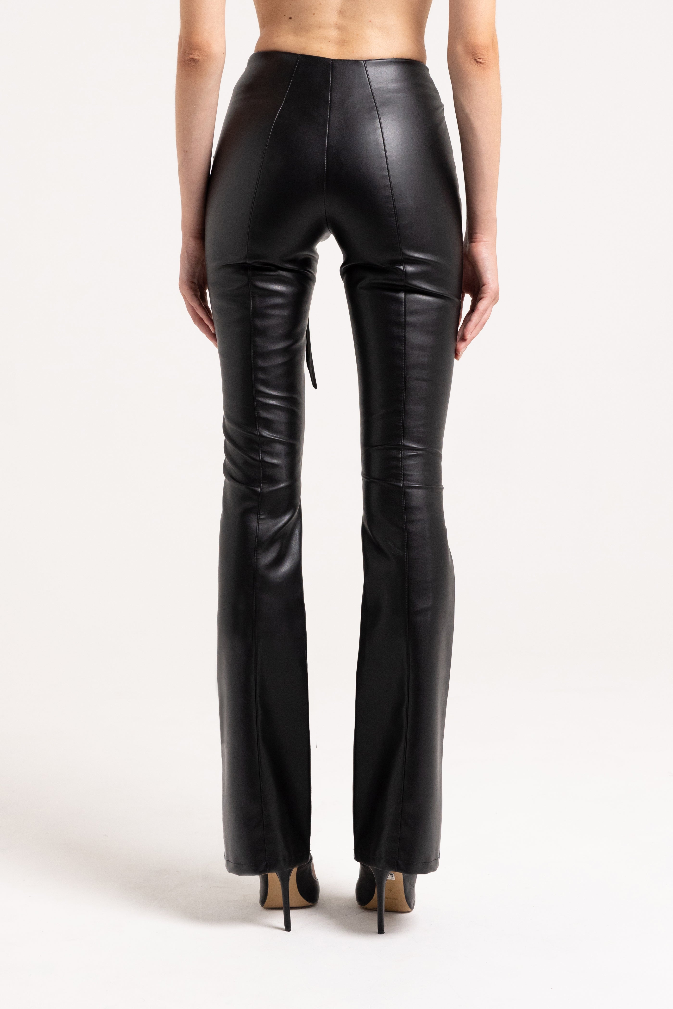Long black "Fez" trousers