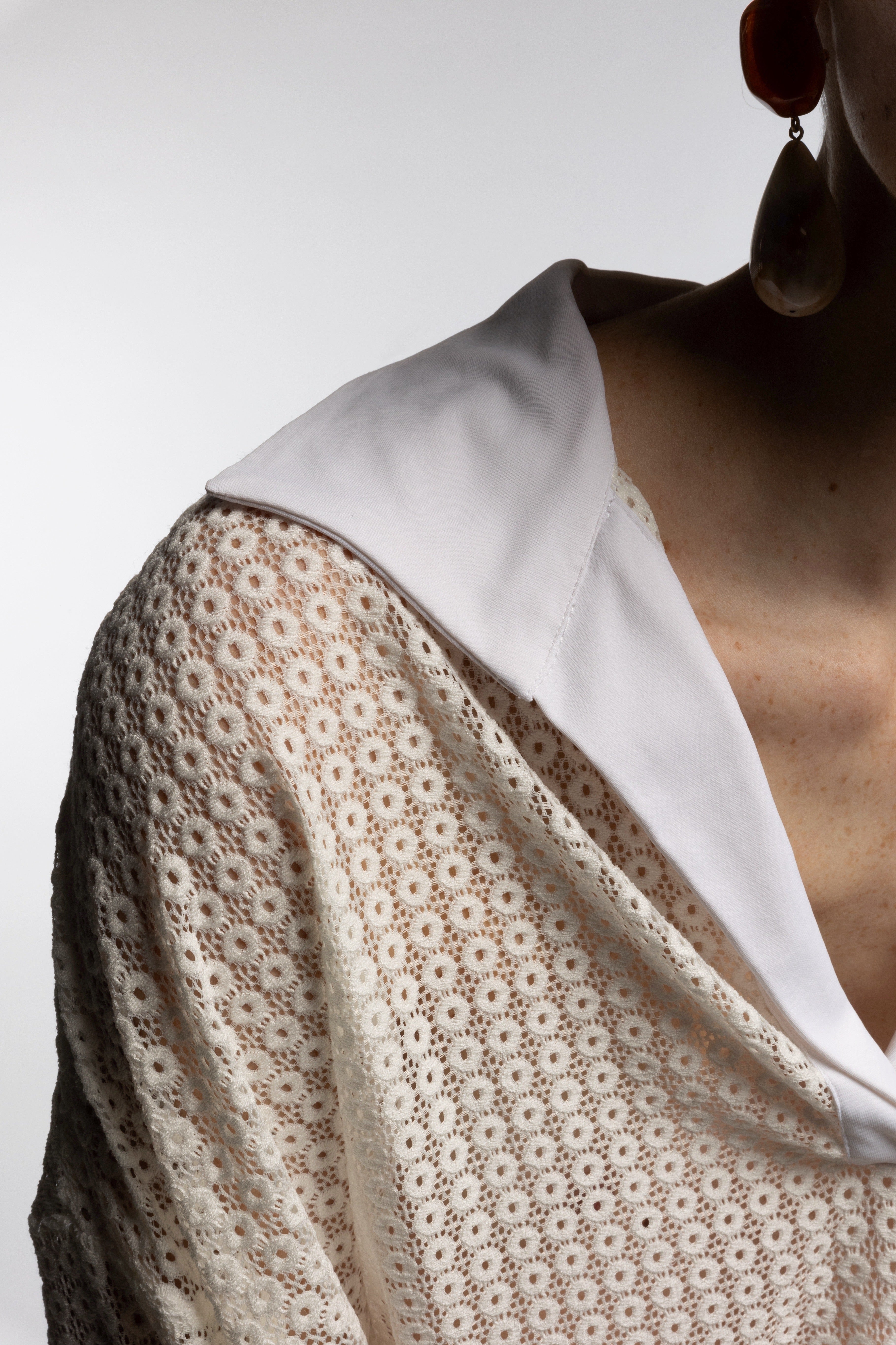 polo eris pizzo bianco aint eija