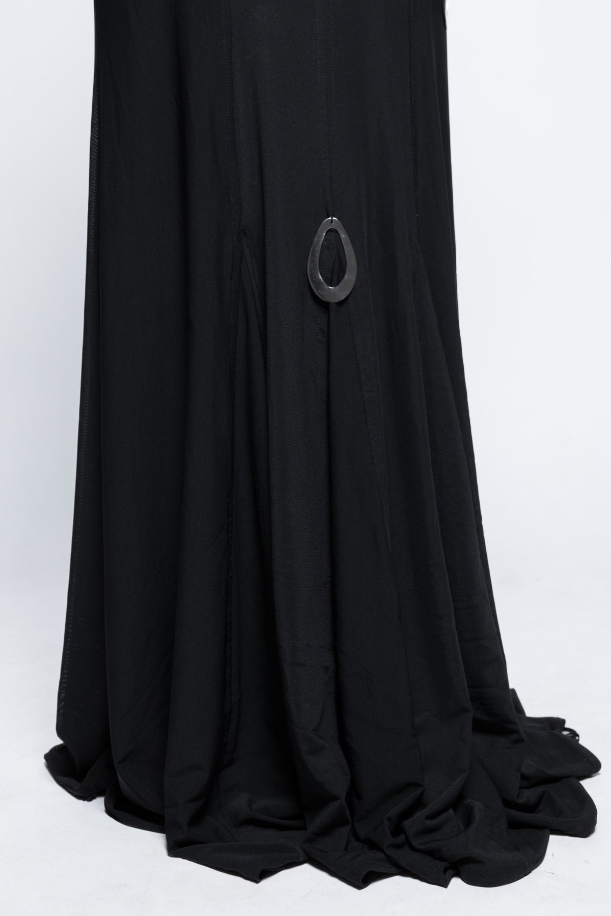 Completo nero "Loumia" – Top e gonna