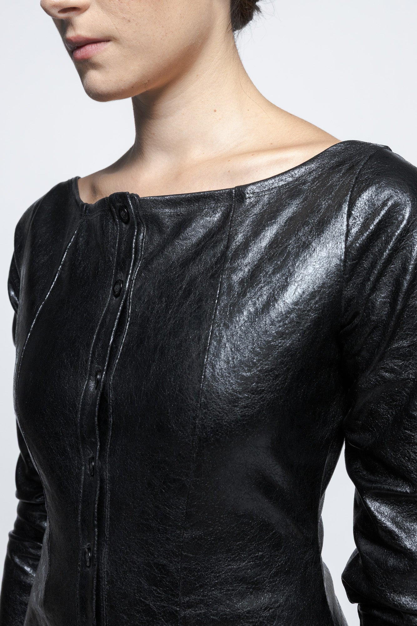 Black "Inchiostro" Mini Dress