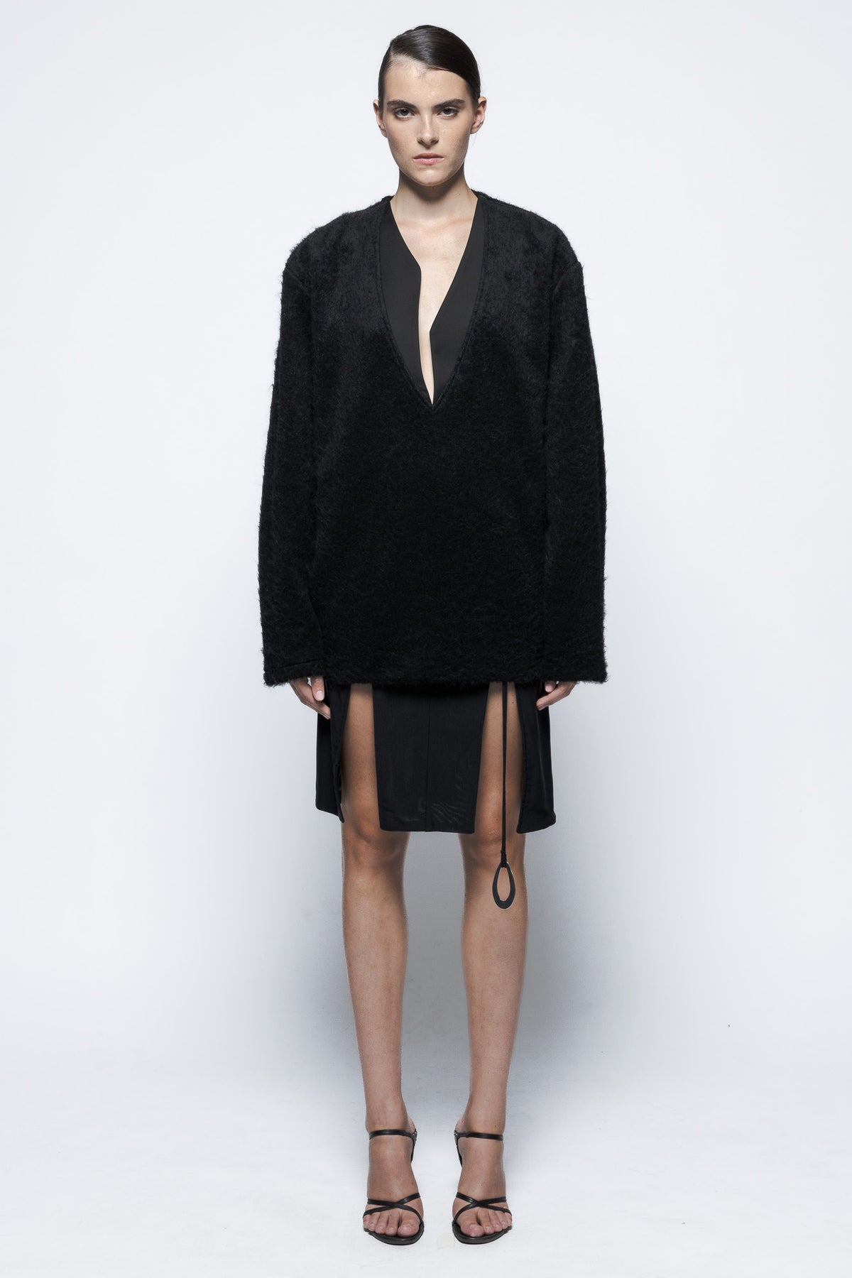 Maglione nero "Fumo"